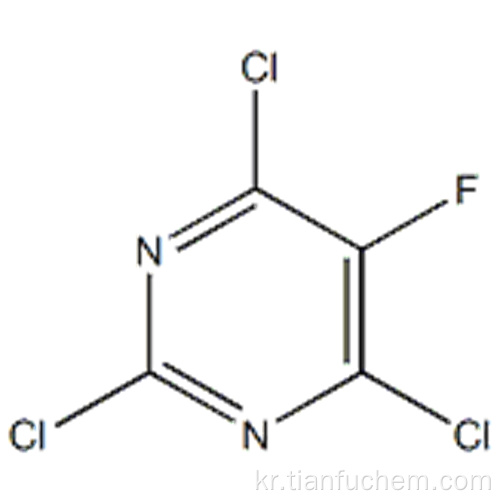 2,4,6- 트리클로로 -5- 플루오로 피리 미딘 CAS 6693-08-9